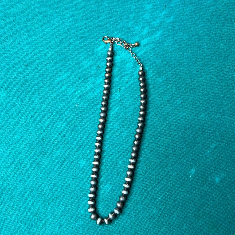 Faux Navajo pearl choker